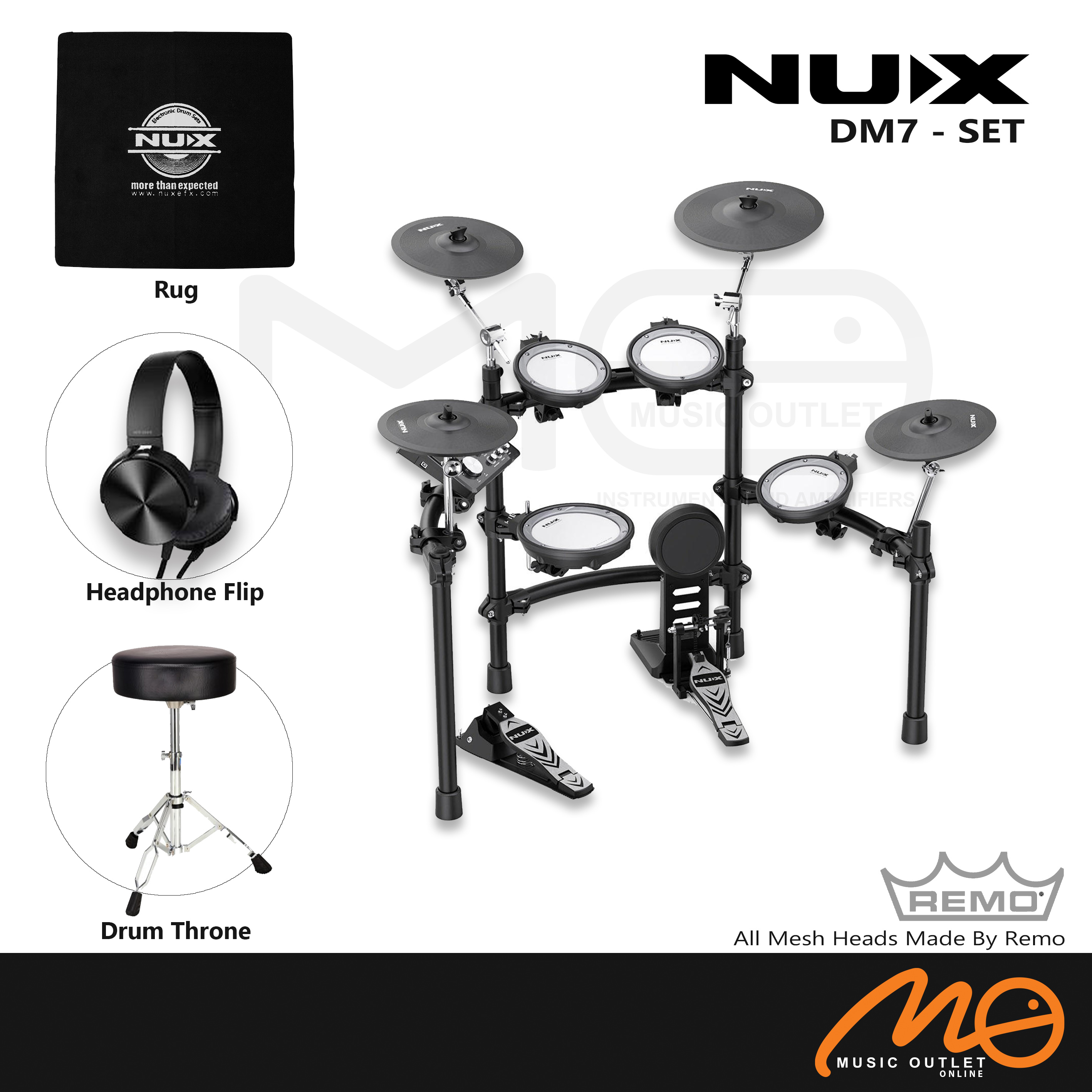 Remo electronic drum set Clearance