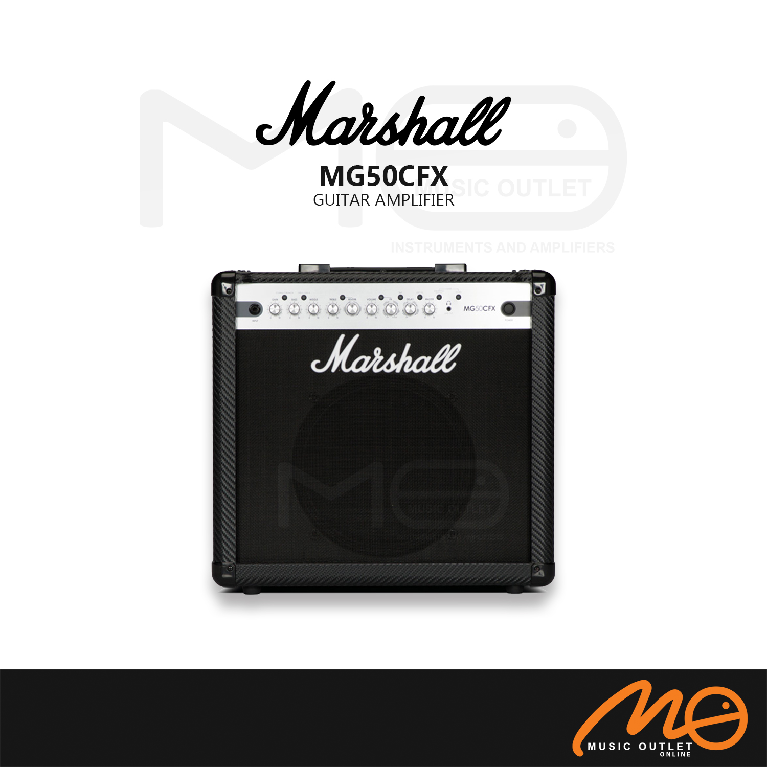 MARSHALL MG50CFX 50WATT ELECTRIC GUITAR AMPLIFIER