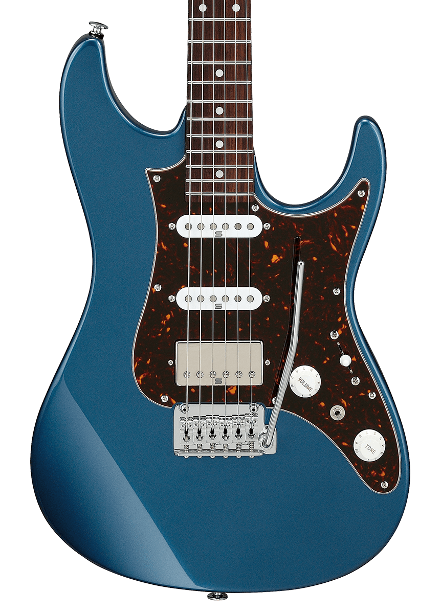 IBANEZ AZ2204N AZ PRESTIGE ELECTRIC GUITAR (PRUSSIAN BLUE METALLIC